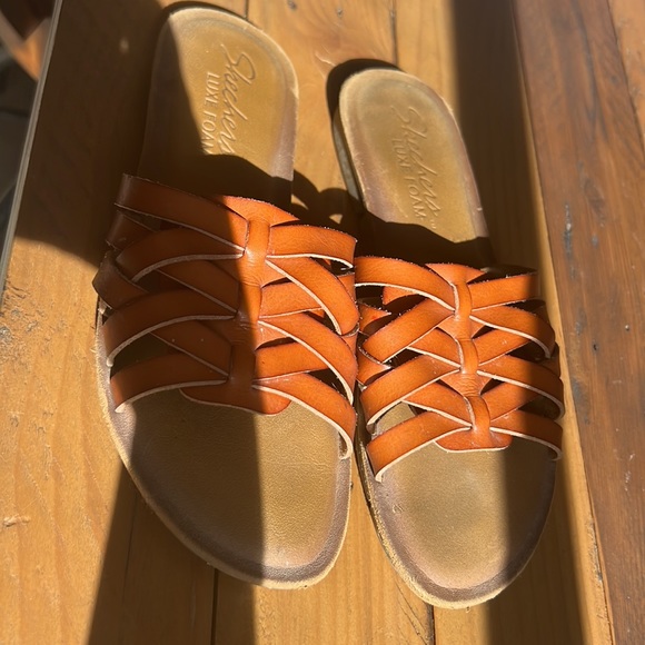 Sketchers Luxe foam sandals - Picture 3 of 3